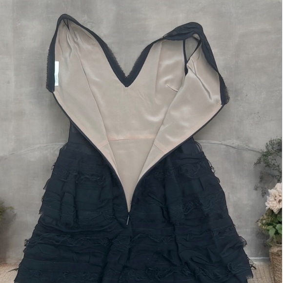 Jason Wu Black Lace Cocktail Dress Dreamy Water Size 0 - Picture 8 of 17